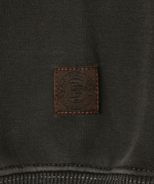 BAYFLOW（ベイフロー）の「ピグメントハーフジッププルオーバー（Tシャツ/カットソー・メンズ・ブルー/ライトグレー/チャコール・MEDIUM/LARGE）」の18枚目の写真