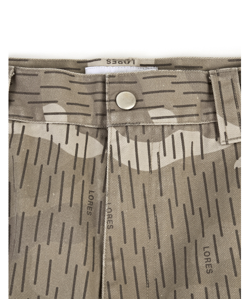 LORES（ロアス）の「Cotton Cargo Pant - Rain Camo（その他パンツ・レディース・その他・M/L）」の3枚目の写真