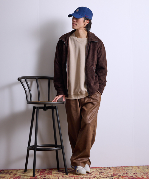 PARIS SAINT-GERMAIN(パリサンジェルマン)の「【Paris Saint-Germain 】 JP PIPING PANT Synthetic Leather(その他パンツ・メンズ・ブラック/ブラウン・LARGE/MEDIUM/SMALL)」の4枚目の写真