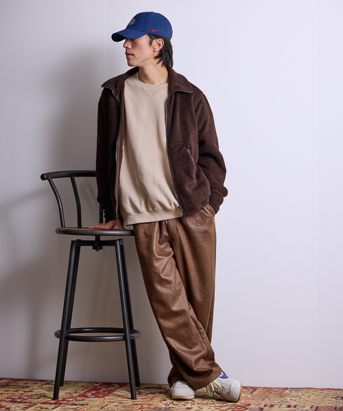 PARIS SAINT-GERMAIN(パリサンジェルマン)の「【Paris Saint-Germain 】 JP PIPING PANT Synthetic Leather(その他パンツ・メンズ・ブラック/ブラウン・LARGE/MEDIUM/SMALL)」の5枚目の写真