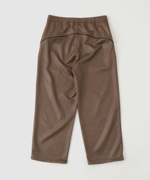 PARIS SAINT-GERMAIN(パリサンジェルマン)の「【Paris Saint-Germain 】 JP PIPING PANT Synthetic Leather(その他パンツ・メンズ・ブラック/ブラウン・LARGE/MEDIUM/SMALL)」の9枚目の写真