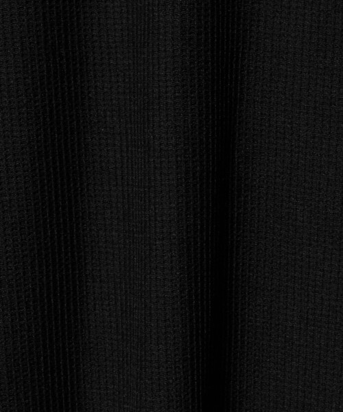 green label relaxing（グリーンレーベルリラクシング）の「ドライワッフル クルーネック Tシャツ -吸水速乾-（Tシャツ/カットソー・メンズ・ライトグレー/ホワイト/ブラック・M/XL/L/XXL/S）」の19枚目の写真