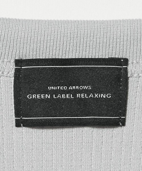 green label relaxing（グリーンレーベルリラクシング）の「ドライワッフル クルーネック Tシャツ -吸水速乾-（Tシャツ/カットソー・メンズ・ライトグレー/ホワイト/ブラック・M/XL/L/XXL/S）」の18枚目の写真