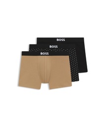 BOSS（ボス）の「ロングボクサーパンツ3枚セット ストレッチコットン（ボクサーパンツ）」
