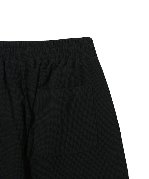 GAKKAI UNIONS(ガッカイユニオンズ)の「カシアワッフルワイドパンツブラック(スウェットパンツ・メンズ・その他・S/M/L)」の6枚目の写真