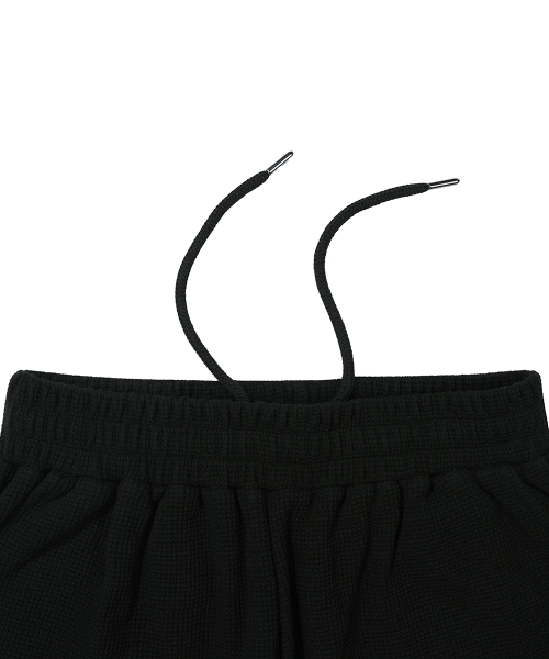 GAKKAI UNIONS(ガッカイユニオンズ)の「カシアワッフルワイドパンツブラック(スウェットパンツ・メンズ・その他・S/M/L)」の7枚目の写真