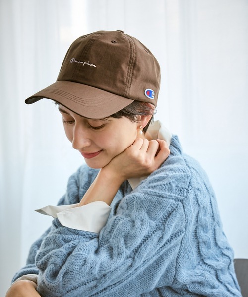 Champion/チャンピオン別注】Long visor cap/遮熱（キャップ