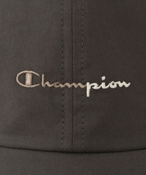 Champion（チャンピオン）の「【Champion/チャンピオン別注】Long visor cap/遮熱（キャップ・レディース・チャコールグレー/ブラウン/イエロー系その他/キナリ・FREE）」の10枚目の写真