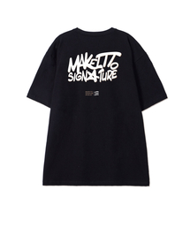 MAKEITTO（メイキット）の「[GRAFFITI2 LOGO] CREW NECK TEE_BLACK（Tシャツ/カットソー）」