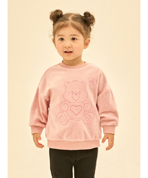 CAREBEARS（ケアベア）の「テンダーハートベア ふんわりベロアマンツーマン（スウェット）」