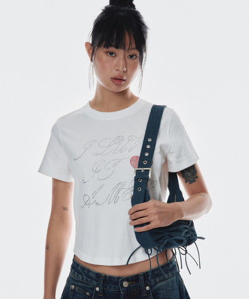 AMESWORLDWIDE（アメスワールドワイド）の「DENIM MINI SHOULDER BAG DEEP BLUE（ショルダーバッグ・レディース・その他・FREE）」の6枚目の写真