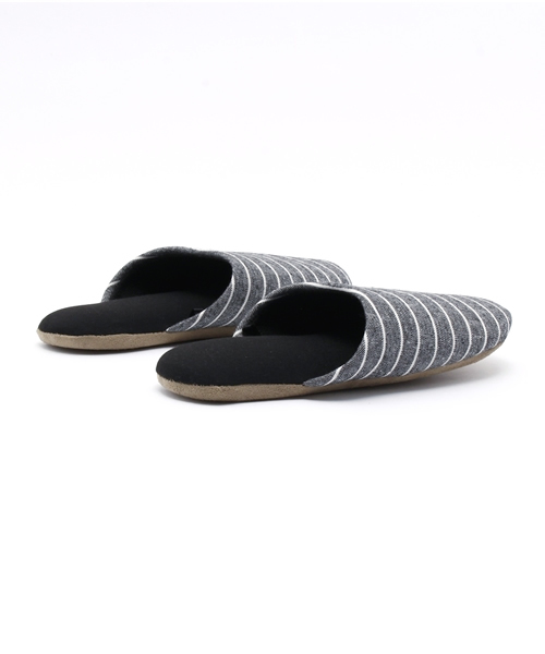 LBC（エルビーシー）の「16SLIPPERS BORDER               （ルームシューズ/スリッパ・ブルー/ブラック・MEDIUM/LARGE）」の6枚目の写真