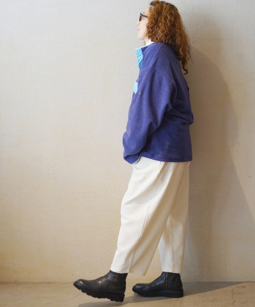 JOURNAL STANDARD LUXE（ジャーナルスタンダード　ラックス）の「ブリスターニット タックバルーンパンツ（その他パンツ・レディース・ホワイト×ホワイト/ブラック・FREE）」の11枚目の写真