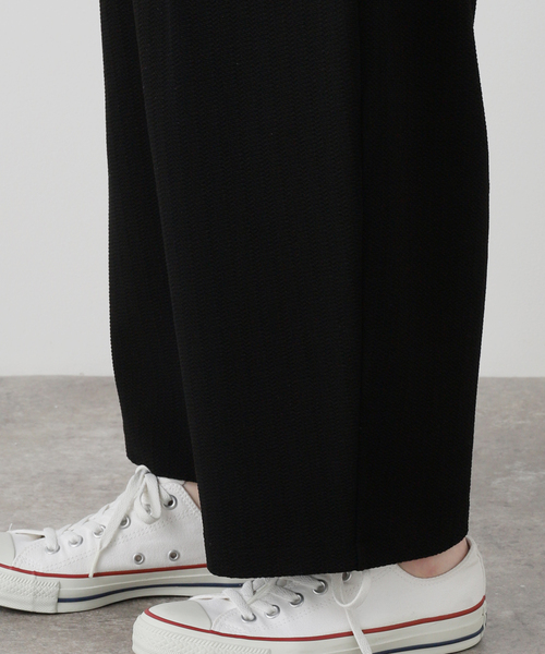 JOURNAL STANDARD LUXE（ジャーナルスタンダード　ラックス）の「ブリスターニット タックバルーンパンツ（その他パンツ・レディース・ホワイト×ホワイト/ブラック・FREE）」の17枚目の写真