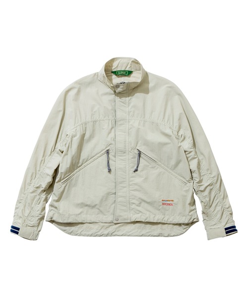 L.L.Bean（エルエルビーン）の「【JAPAN EDITION】ネイプルズ・ソフトシェル・ジャケット（ナイロンジャケット・レディース・ストーン/ブルー/ダークグレー・MEDIUM）」の6枚目の写真