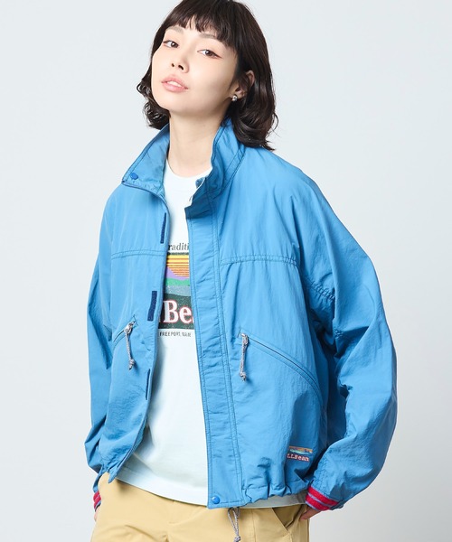 L.L.Bean(エルエルビーン)の「【JAPAN EDITION】ネイプルズ・ソフトシェル・ジャケット(ナイロンジャケット・レディース・ストーン/ブルー/ダークグレー・MEDIUM)」の16枚目の写真