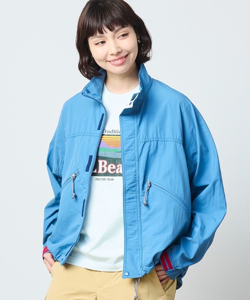 L.L.Bean(エルエルビーン)の「【JAPAN EDITION】ネイプルズ・ソフトシェル・ジャケット(ナイロンジャケット・レディース・ストーン/ブルー/ダークグレー・MEDIUM)」の15枚目の写真