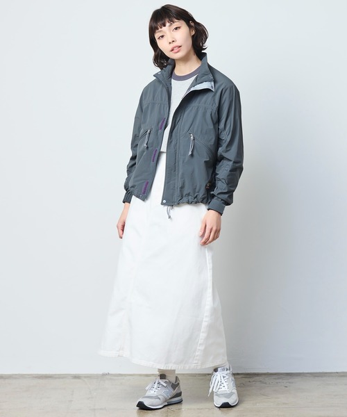 L.L.Bean(エルエルビーン)の「【JAPAN EDITION】ネイプルズ・ソフトシェル・ジャケット(ナイロンジャケット・レディース・ストーン/ブルー/ダークグレー・MEDIUM)」の10枚目の写真