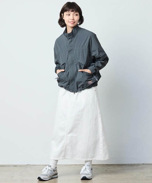 L.L.Bean(エルエルビーン)の「【JAPAN EDITION】ネイプルズ・ソフトシェル・ジャケット(ナイロンジャケット・レディース・ストーン/ブルー/ダークグレー・MEDIUM)」の22枚目の写真