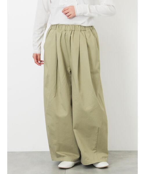 Samansa Mos2（サマンサ モスモス）の「【M/Lサイズ】タックワイドパンツ（その他パンツ・レディース・ベージュ/チャコールグレー/カーキ・L/M）」の20枚目の写真