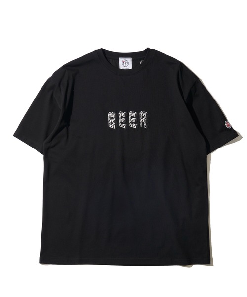 ADPOSION(アドポーション)の「【YOIDORE】グビグビ ブロック クルーネックTシャツ(Tシャツ/カットソー・メンズ・ライトグリーン/ホワイト/ブラック・X-LARGE/LARGE/MEDIUM)」の6枚目の写真