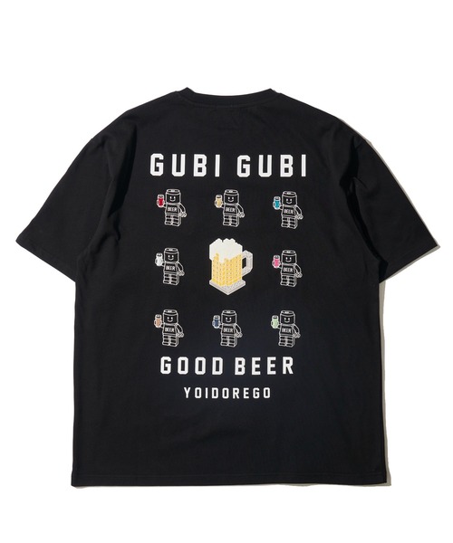 ADPOSION(アドポーション)の「【YOIDORE】グビグビ ブロック クルーネックTシャツ(Tシャツ/カットソー・メンズ・ライトグリーン/ホワイト/ブラック・X-LARGE/LARGE/MEDIUM)」の7枚目の写真