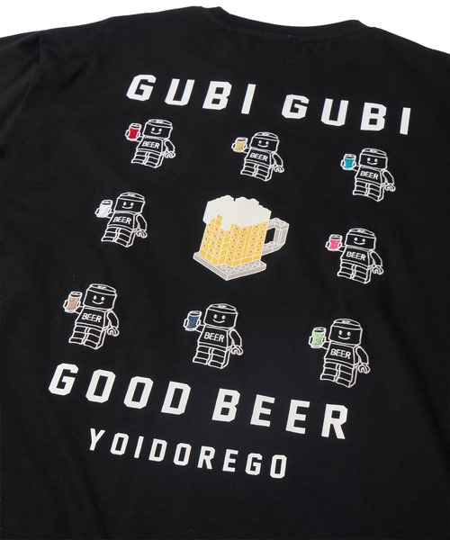 ADPOSION(アドポーション)の「【YOIDORE】グビグビ ブロック クルーネックTシャツ(Tシャツ/カットソー・メンズ・ライトグリーン/ホワイト/ブラック・X-LARGE/LARGE/MEDIUM)」の12枚目の写真