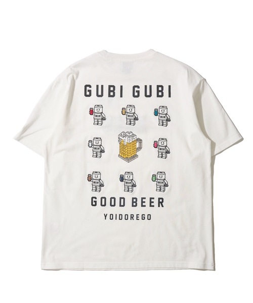 ADPOSION(アドポーション)の「【YOIDORE】グビグビ ブロック クルーネックTシャツ(Tシャツ/カットソー・メンズ・ライトグリーン/ホワイト/ブラック・X-LARGE/LARGE/MEDIUM)」の5枚目の写真