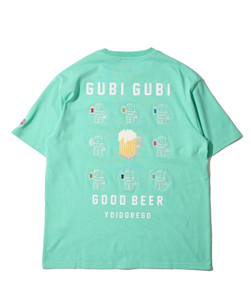 ADPOSION(アドポーション)の「【YOIDORE】グビグビ ブロック クルーネックTシャツ(Tシャツ/カットソー・メンズ・ライトグリーン/ホワイト/ブラック・X-LARGE/LARGE/MEDIUM)」の9枚目の写真