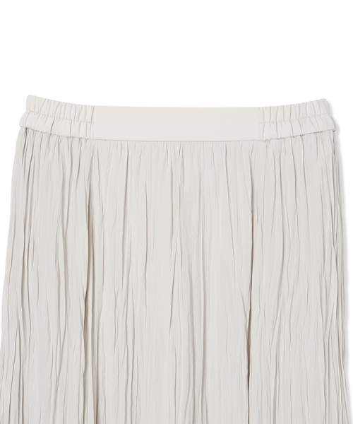 archivio プリーツスカート ホワイト コンパクトツイル プリーツスカート｜トゥモローランド 公式通販