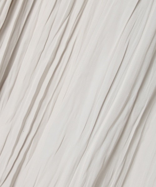 A/C DESIGN BY ALPHA CUBIC(エーシーデザインバイアルファキュービック)の「プリーツスカート【ウエストゴム】(スカート・レディース・ベージュ/ネイビー・M/L)」の19枚目の写真