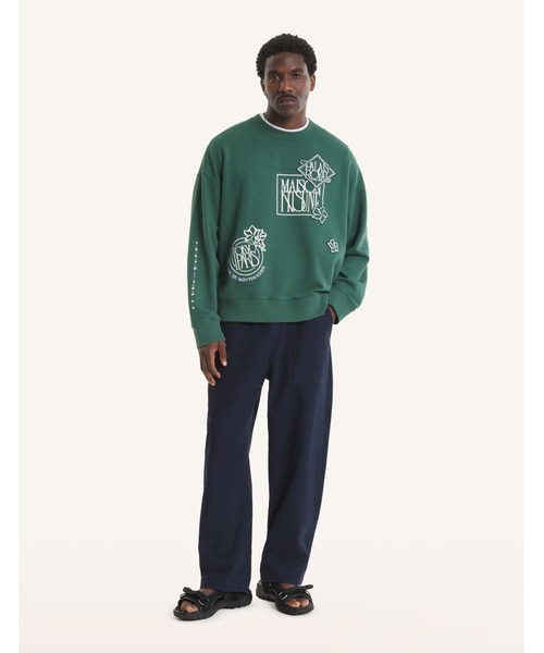 Maison Kitsune(メゾンキツネ)の「WORKWEAR PANTS(その他パンツ・メンズ・オリーブドラブ/ベージュ・L/M/S)」の9枚目の写真