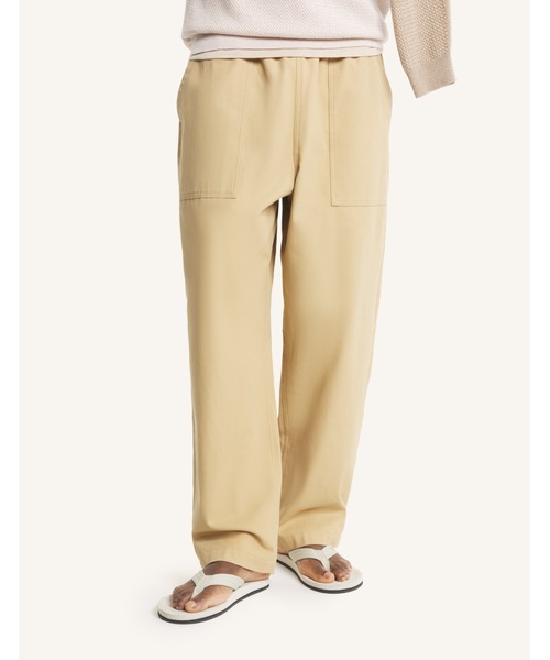 Maison Kitsune(メゾンキツネ)の「WORKWEAR PANTS(その他パンツ・メンズ・オリーブドラブ/ベージュ・L/M/S)」の5枚目の写真