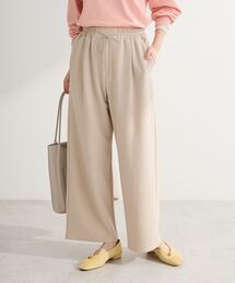 Green　Parks | 楽ちんリップルワイドパンツ(その他パンツ)