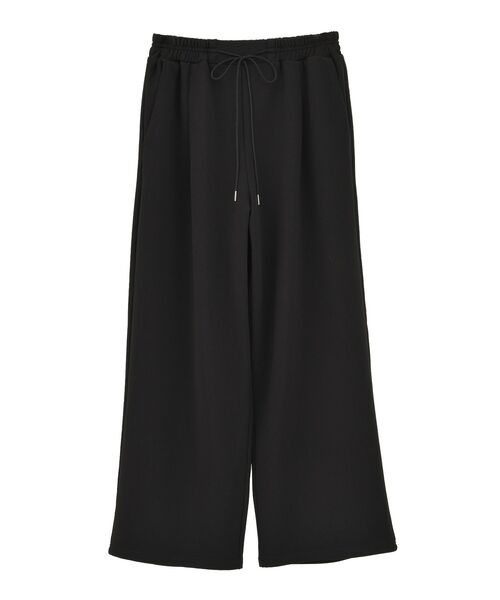 Green　Parks（グリーンパークス）の「楽ちんリップルワイドパンツ（その他パンツ・レディース・パープル/ブラック/ライトベージュ・FREE）」の21枚目の写真