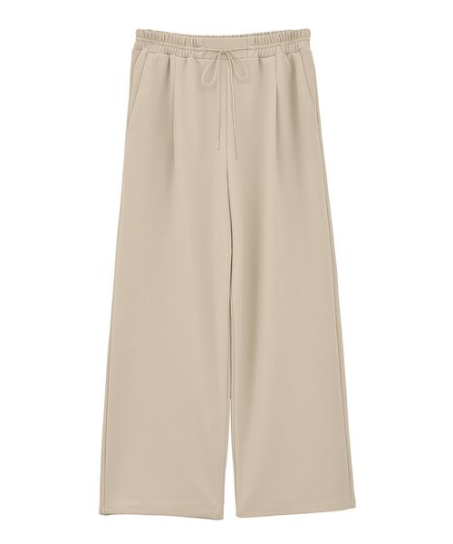 Green　Parks（グリーンパークス）の「楽ちんリップルワイドパンツ（その他パンツ・レディース・パープル/ブラック/ライトベージュ・FREE）」の20枚目の写真