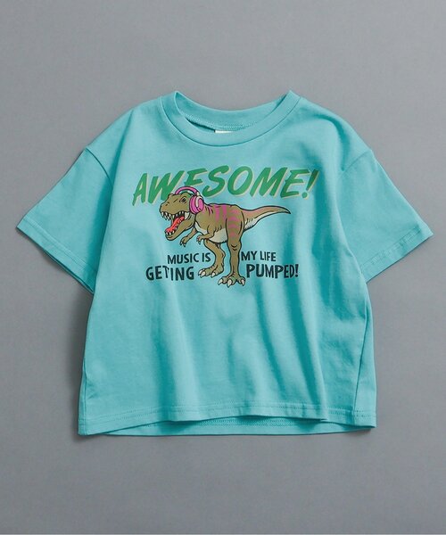 BREEZE（ブリーズ）の「【WEB限定】イロイログラフィックTシャツ（Tシャツ/カットソー・キッズ・チャコール/ラベンダー/ネイビー/オレンジ/パープル/その他11/イエロー/ブラウン/グリーン/ピンク/ライム/レッド/その他13/アイボリー/サックスブルー/ブルー/オフホワイト/ターコイズブルー/その他12・90/100/110/120/130/140/150）」の9枚目の写真