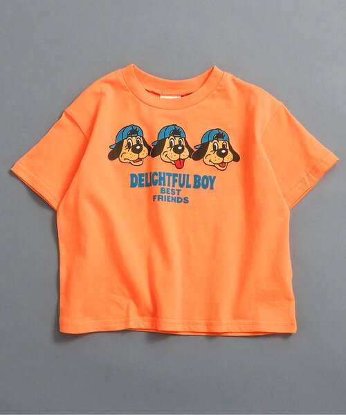 BREEZE（ブリーズ）の「【WEB限定】イロイログラフィックTシャツ（Tシャツ/カットソー・キッズ・チャコール/ラベンダー/ネイビー/オレンジ/パープル/その他11/イエロー/ブラウン/グリーン/ピンク/ライム/レッド/その他13/アイボリー/サックスブルー/ブルー/オフホワイト/ターコイズブルー/その他12・90/100/110/120/130/140/150）」の16枚目の写真