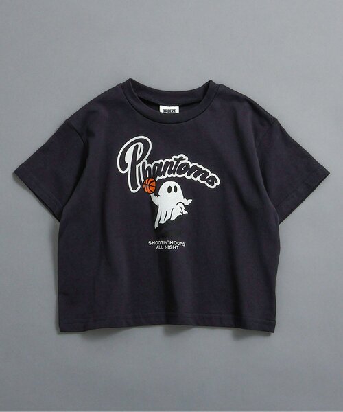 BREEZE（ブリーズ）の「【WEB限定】イロイログラフィックTシャツ（Tシャツ/カットソー・キッズ・チャコール/ラベンダー/ネイビー/オレンジ/パープル/その他11/イエロー/ブラウン/グリーン/ピンク/ライム/レッド/その他13/アイボリー/サックスブルー/ブルー/オフホワイト/ターコイズブルー/その他12・90/100/110/120/130/140/150）」の3枚目の写真