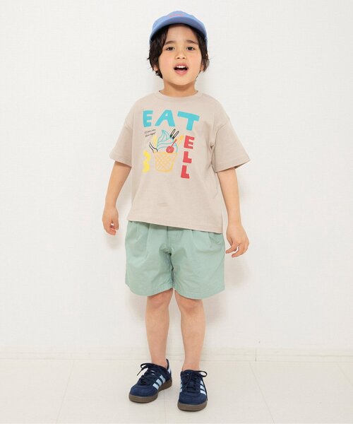 BREEZE（ブリーズ）の「【WEB限定】イロイログラフィック半袖Tシャツ（Tシャツ/カットソー・キッズ・チャコール/ラベンダー/ネイビー/オレンジ/パープル/その他11/イエロー/ブラウン/グリーン/ピンク/ライム/レッド/その他13/アイボリー/サックスブルー/ブルー/オフホワイト/ターコイズブルー/その他12・90/100/110/120/130/140/150）」の22枚目の写真