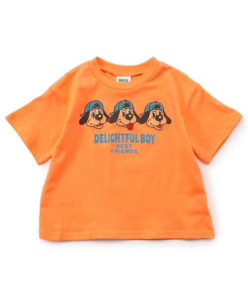BREEZE（ブリーズ）の「【WEB限定】イロイログラフィック半袖Tシャツ（Tシャツ/カットソー・キッズ・チャコール/ラベンダー/ネイビー/オレンジ/パープル/その他11/イエロー/ブラウン/グリーン/ピンク/ライム/レッド/その他13/アイボリー/サックスブルー/ブルー/オフホワイト/ターコイズブルー/その他12・90/100/110/120/130/140/150）」の20枚目の写真
