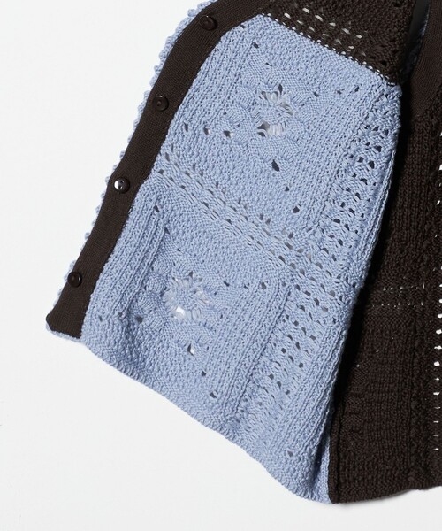 CITEN(シテン)の「<CITEN>レースアミニットベスト(ベスト・レディース・イエロー/ライトブルー・FREE)」の15枚目の写真