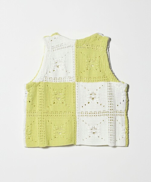 CITEN(シテン)の「<CITEN>レースアミニットベスト(ベスト・レディース・イエロー/ライトブルー・FREE)」の18枚目の写真