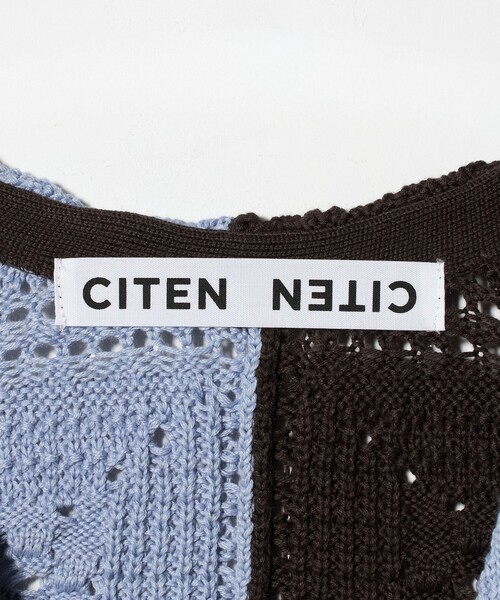 CITEN(シテン)の「<CITEN>レースアミニットベスト(ベスト・レディース・イエロー/ライトブルー・FREE)」の22枚目の写真