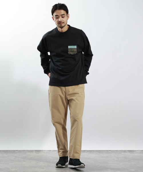 BAYFLOW（ベイフロー）の「[吸水速乾]フォトTシャツ（Tシャツ/カットソー・メンズ・グレー/ブラック/ホワイト・LARGE/MEDIUM）」の19枚目の写真