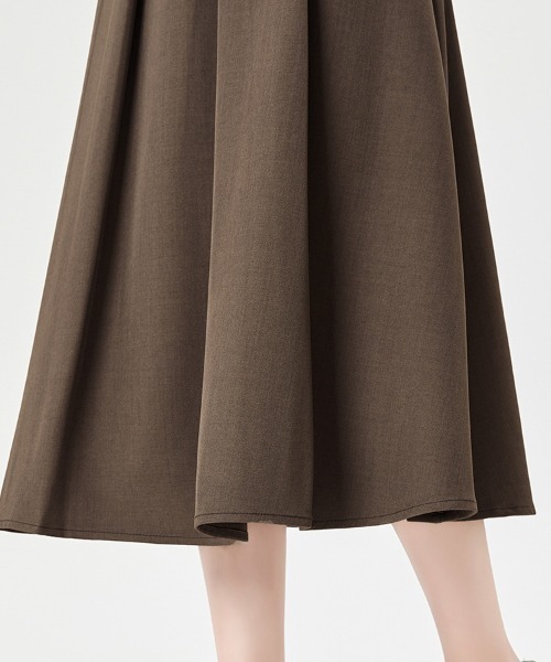 ReRe(リリ)の「プリーツ×ミディ丈スカート(スカート・レディース・ブラウン/グレー/ブラック・SMALL/MEDIUM/LARGE/X-LARGE)」の10枚目の写真