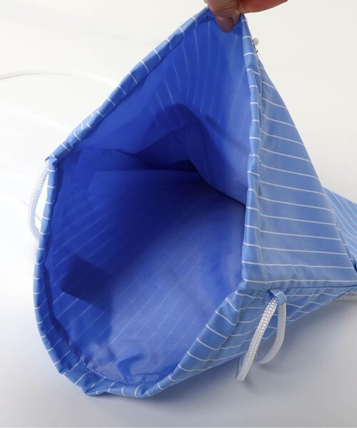 algy（アルジー）の「ドロストポケットナップサック（バックパック/リュック・キッズ・シルバー/サックスブルー/ブラック・FREE）」の9枚目の写真