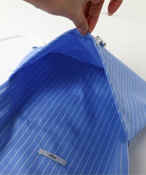 algy（アルジー）の「ドロストポケットナップサック（バックパック/リュック・キッズ・シルバー/サックスブルー/ブラック・FREE）」の19枚目の写真