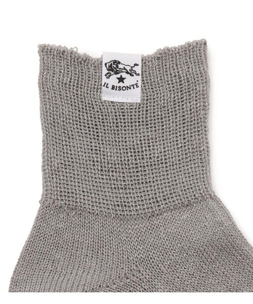 IL BISONTE(イルビゾンテ)の「IL BISONTE / ソックス / 2026 SPRING SUMMER(ソックス/靴下・レディース・ベージュ/ブラック/ライトグレー・2/1)」の5枚目の写真