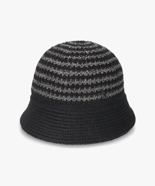 arth（アース）の「arth  Linen Stripes Gob Hat / アース（ハット・メンズ・ブラウン/ベージュ/ブラック・58cm）」の4枚目の写真